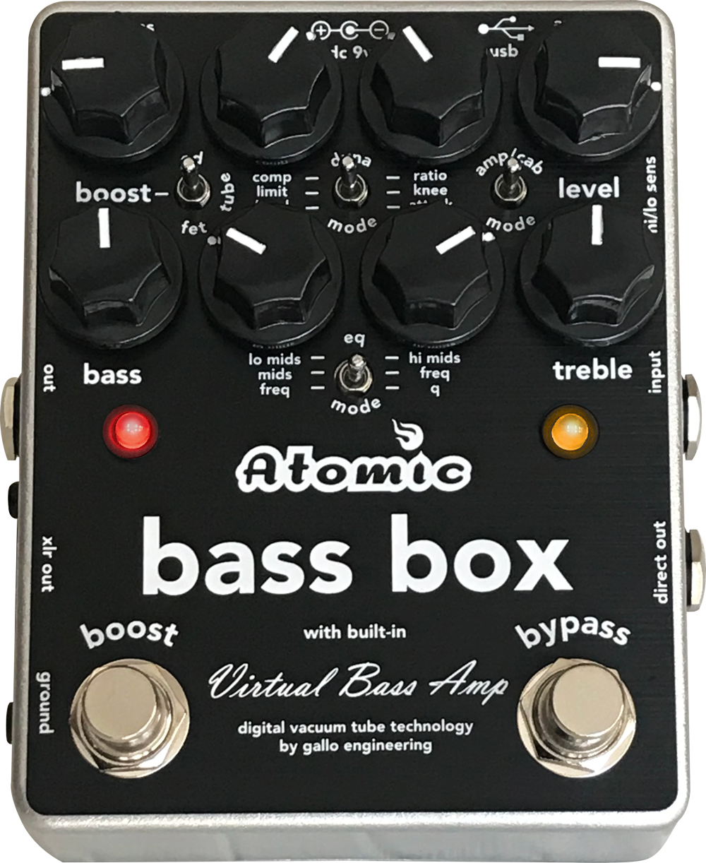 Bass Box - Atomic Amps, AmpliFire Pedal